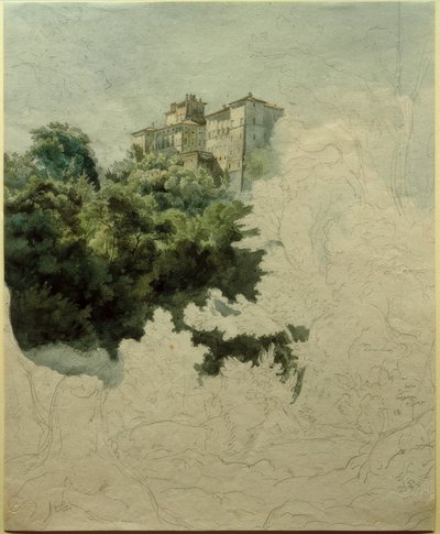 Villa Chigi in Ariccia by Ernst Fries